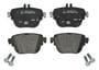 Hella Brakes Rear Low-Metallic Brake Pads
