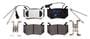 Hella Brakes Rear Low-Metallic Brake Pads
