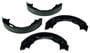 Hella Brakes 7.200 Inch Bonded Brake Shoe
