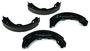 Hella Brakes 7.090 Inch Bonded Brake Shoe