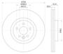 PAGID Front Brake Rotor