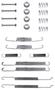 Hella Brakes Brake Hardware Kit