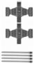 Hella Brakes Brake Hardware Kit
