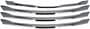 Bully Truck ABS Plastic Triple Chrome-Plated Finish Grille Insert