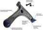 Precision Control Arm And Ball Joint Assembly