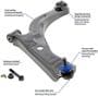 Precision Control Arm And Ball Joint Assembly