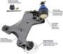 Precision Control Arm And Ball Joint Assembly