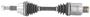 Precision CV Axle Shaft - New