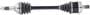 Precision CV Axle Shaft Assembly - New