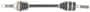 Precision CV Axle Shaft Assembly - New