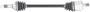 Precision CV Axle Shaft Assembly - New