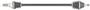 Precision CV Axle Shaft Assembly - New