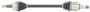 Precision CV Axle Shaft - New