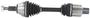 Precision CV Axle Shaft - New