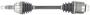 Precision CV Axle Shaft - New