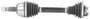Precision CV Axle Shaft
