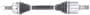 Precision CV Axle Shaft