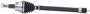 Precision CV Axle Shaft