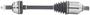 Precision CV Axle Shaft