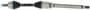 Precision CV Axle Shaft