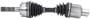 Precision CV Axle Shaft - New
