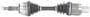 Precision CV Axle Shaft - New