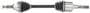 Precision CV Axle Shaft - New