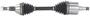 Precision CV Axle Shaft - New