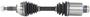 Precision CV Axle Shaft - New