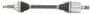 Precision CV Axle Shaft - New