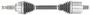 Precision CV Axle Shaft
