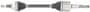 Precision CV Axle Shaft - New