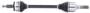 Precision CV Axle Shaft