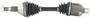 Precision CV Axle Shaft - New