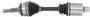 Precision CV Axle Shaft - New