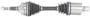 Precision CV Axle Shaft - New