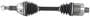 Precision CV Axle Shaft - New