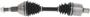 Precision CV Axle Shaft - New