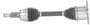 Precision CV Axle Shaft - New