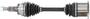 Precision CV Axle Shaft - New