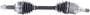 Precision CV Axle Shaft
