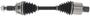 Precision CV Axle Shaft - New