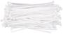 Prime Line 8 Inch White Plastic Zip Tie
