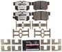 PowerStop Rear Carbon Fiber Ceramic Brake Pads