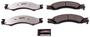 PowerStop Rear Carbon Fiber Ceramic Brake Pads