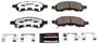 PowerStop Front Carbon Fiber Ceramic Brake Pads