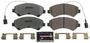 PowerStop Front Carbon Fiber Ceramic Brake Pads