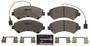 PowerStop Front Carbon Fiber Ceramic Brake Pads