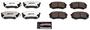 PowerStop Front Carbon Fiber Ceramic Brake Pads