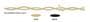 Prostripe Rebel Gear 1/2 Inch x 36 Foot Black Vinyl Graphic